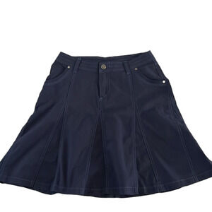 Kuhl Splash skirt, navy blue, size 4